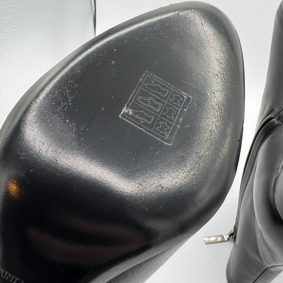 Saint Laurent YSL Lou Leather Ankle Boots Sz 40, Retail $1,190 New Without Box - Picture 12 of 13